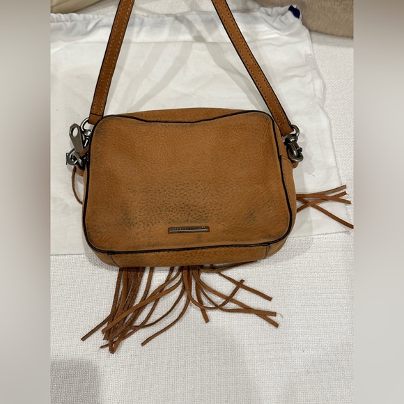 Rebecca minkoff suede small tassel bag with silver hardware - Picture 3 of 6